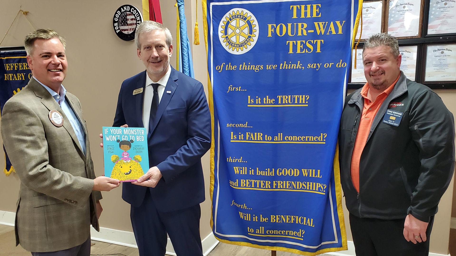 CEO of Empower College and Career Center speaks at Rotary Club